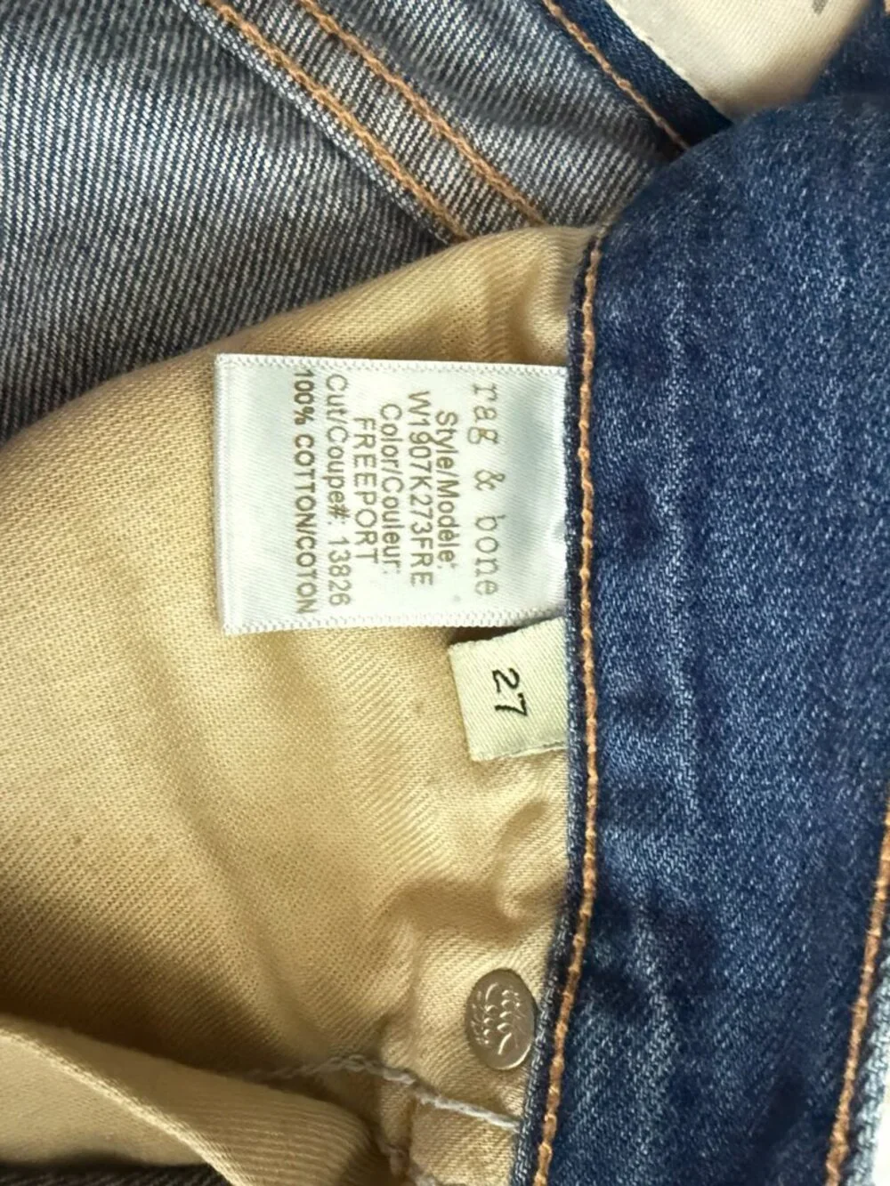 rag & bone size 27